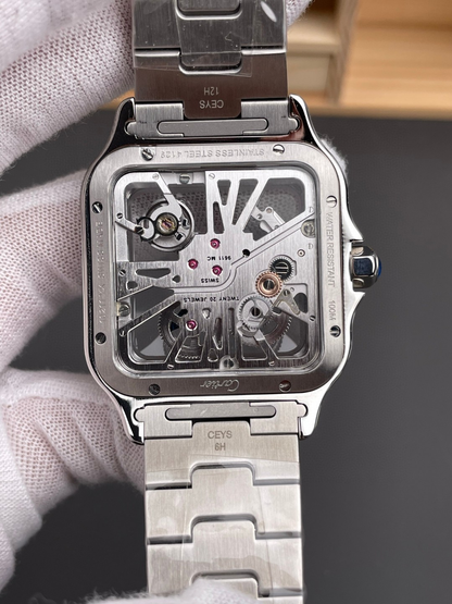 Santos Skeleton Silver/White