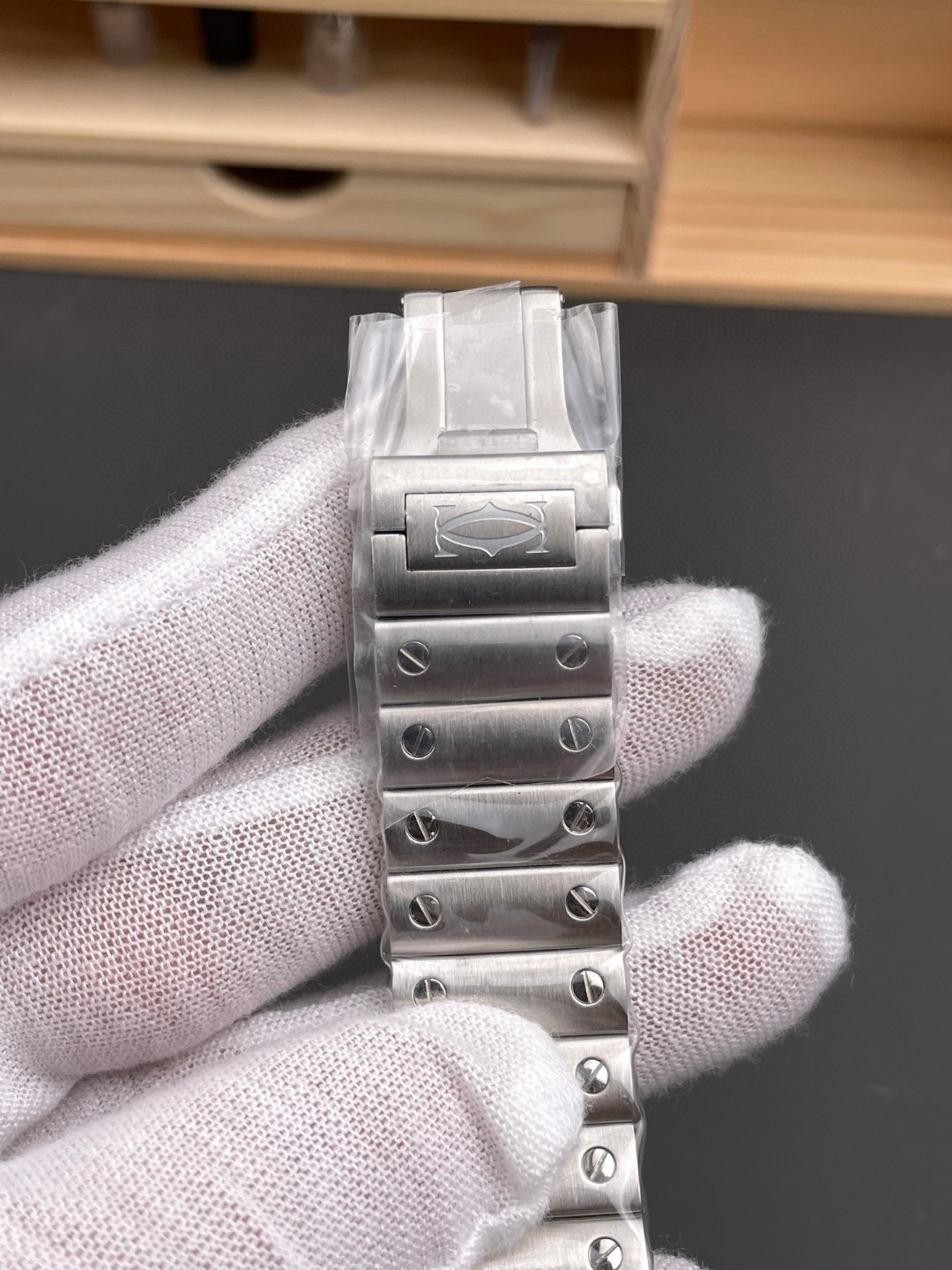 Santos Skeleton Silver/White