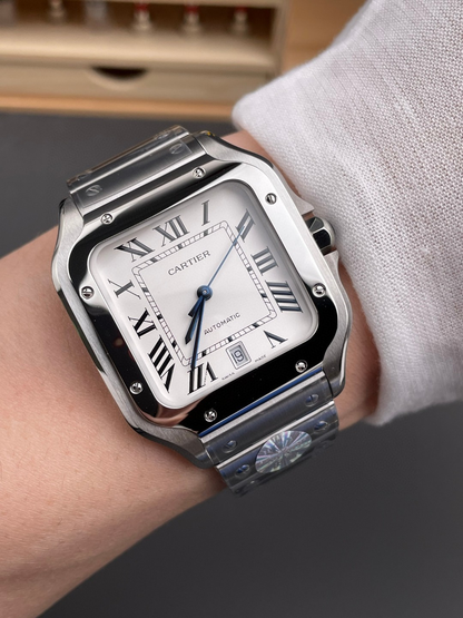 Santos Silver/White