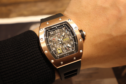 RM 030 Titanium and Rose Gold