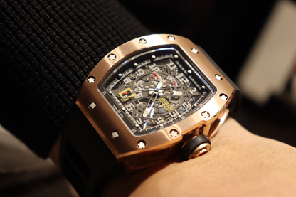 RM 030 Titanium and Rose Gold