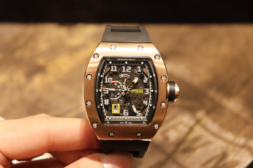 RM 030 Titanium and Rose Gold