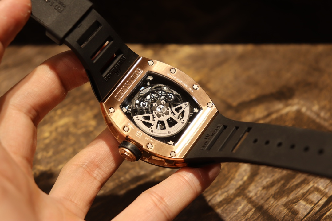 RM 030 Titanium and Rose Gold
