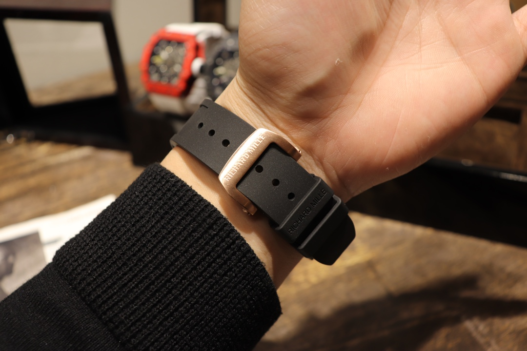 RM 030 Titanium and Rose Gold