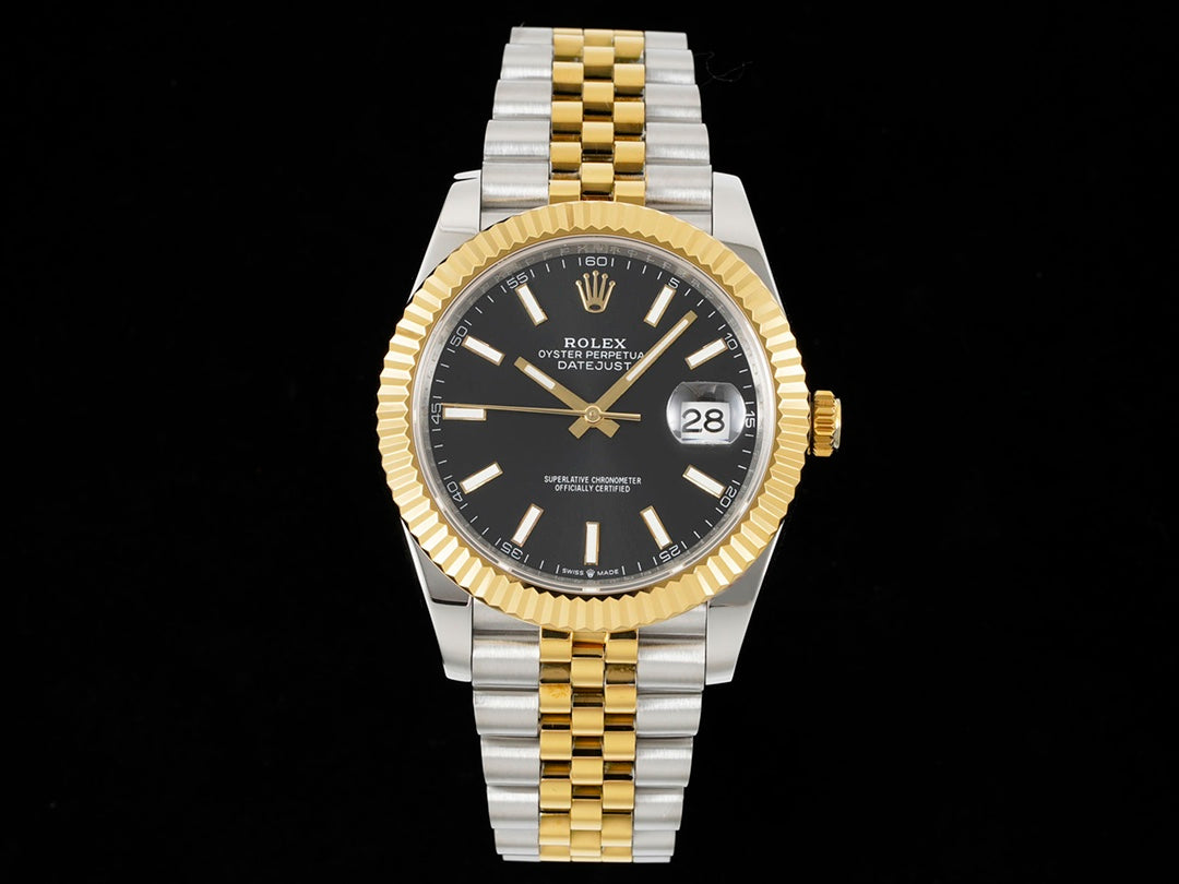 Datejust 126233 Silver/Gold/Black