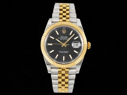 Datejust 126233 Silver/Gold/Black