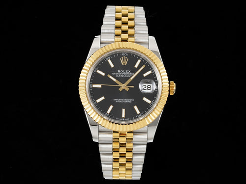 Datejust 126233 Silver/Gold/Black