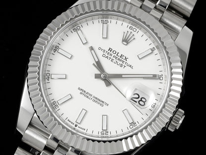 Datejust 126334 Silver/White