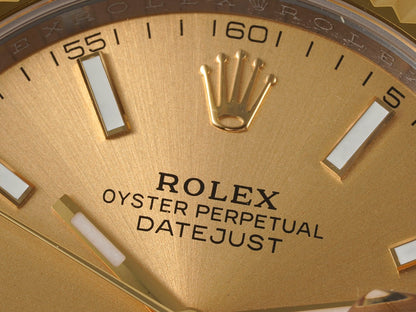 Datejust 126233 Silver/Gold
