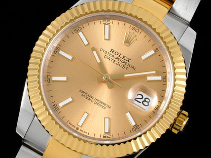 Datejust 126233 Silver/Gold
