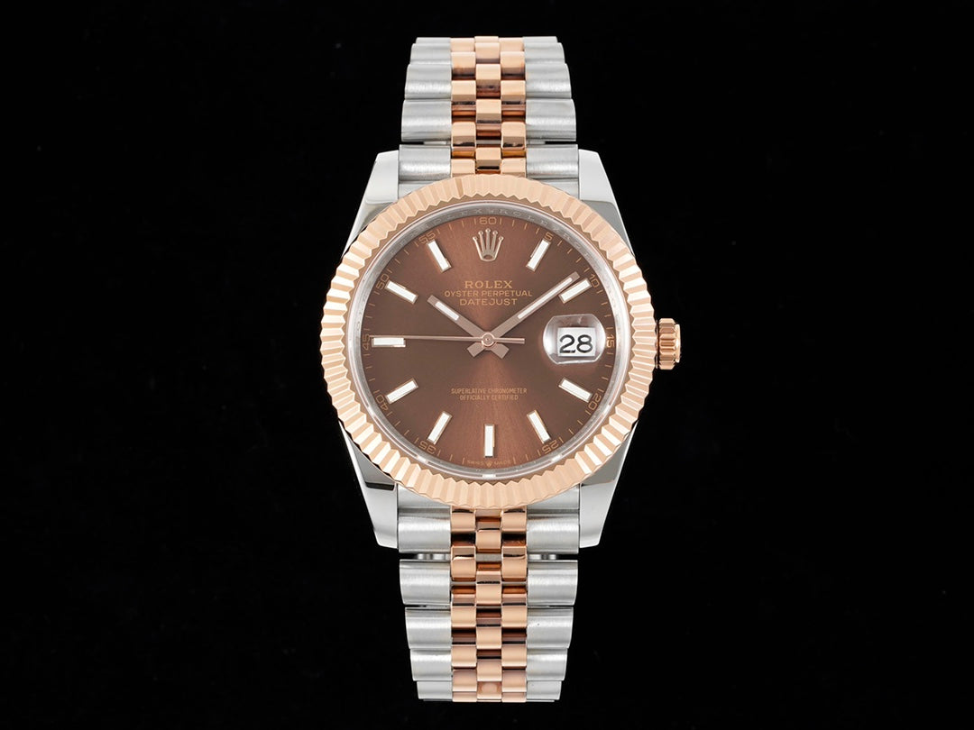 Datejust 126331 Silver/Chocolate