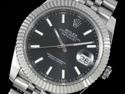 Datejust 126234 Silver/Black