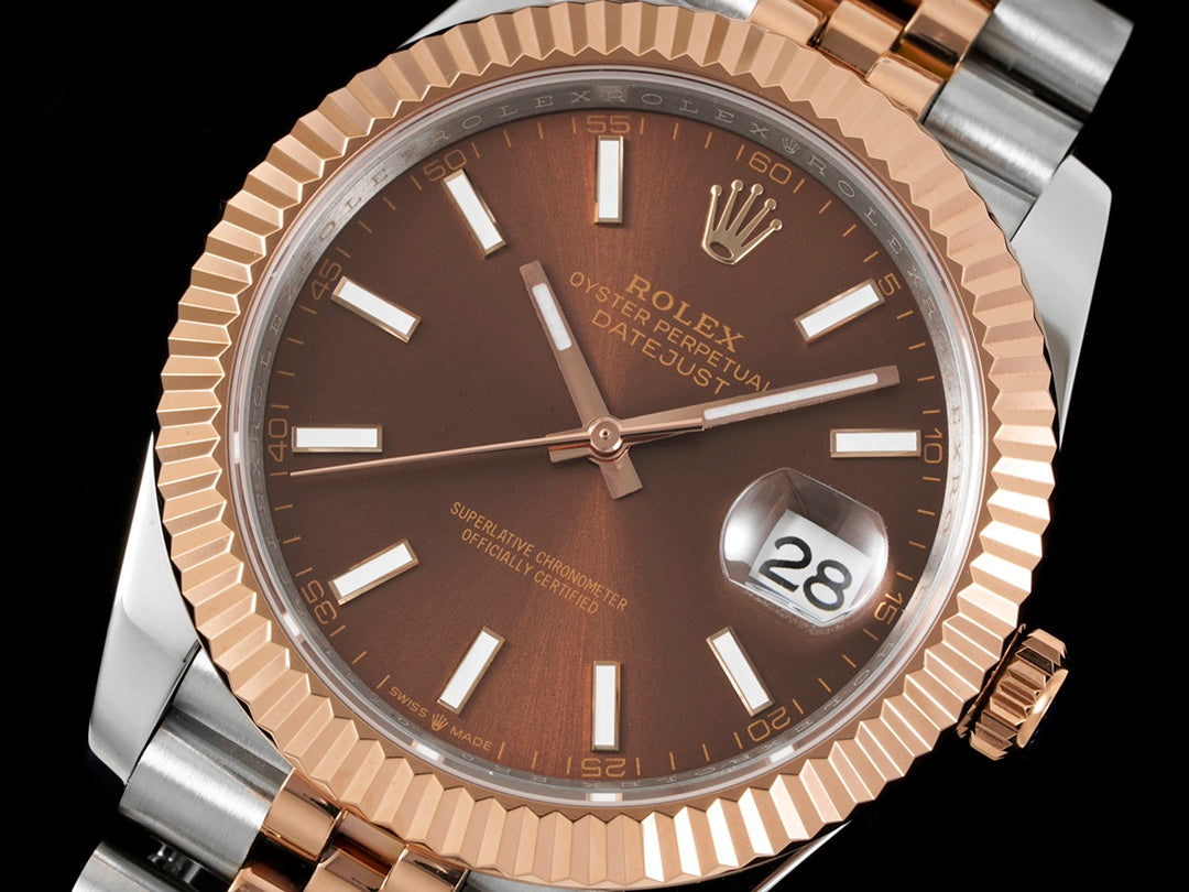 Datejust 126331 Silver/Chocolate
