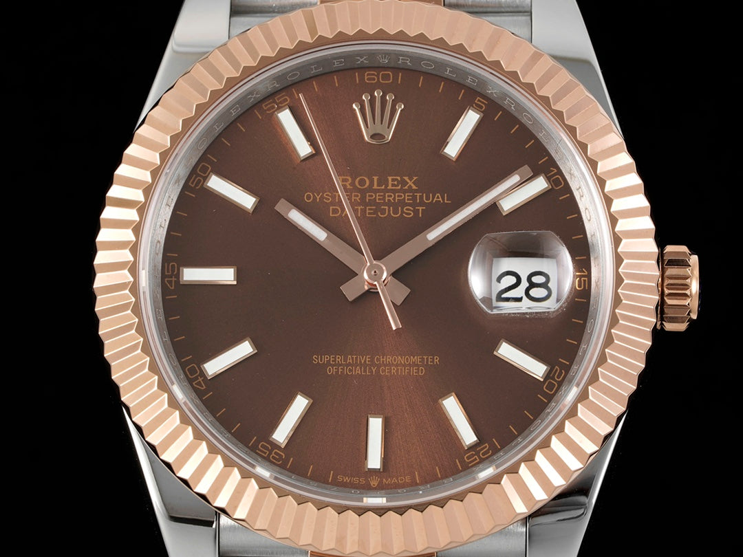 Datejust 126331 Silver/Chocolate
